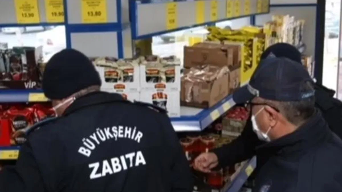 Kayseri zabıtasından sıkı denetim