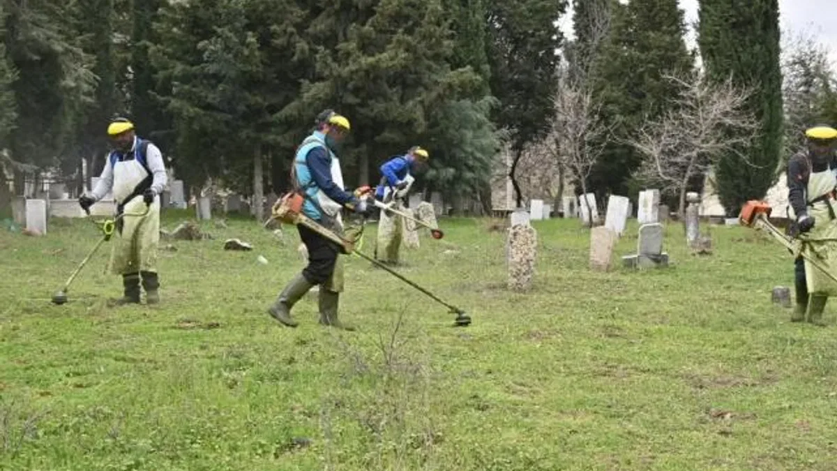 Manisa’da bayram öncesi bakım ve temizlik seferberliği
