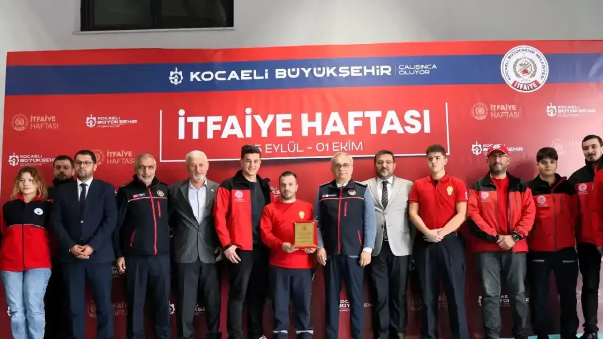 Baraçlı’dan itfaiyecilere 312. yıl teşekkür ziyareti