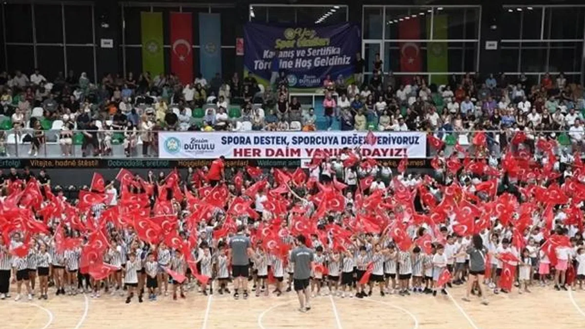 Manisa Büyükşehir Belediyespor yaz okulları sona erdi