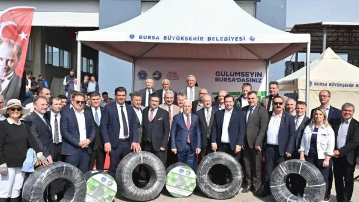 Bursa Büyükşehir’den çiftçiye büyük destek