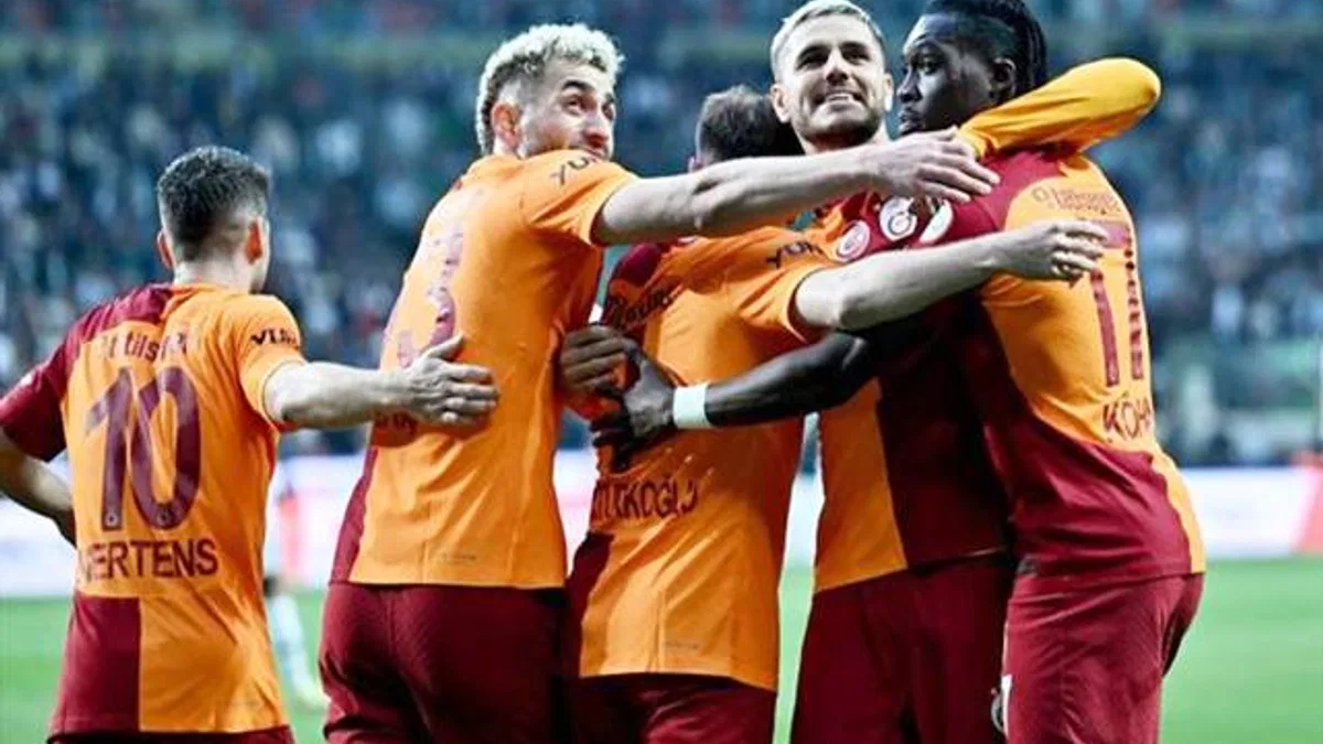 Tümosan Konyaspor 1-3 Galatasaray (Maç Sonucu) Tarihi Sezonda Cimbom Şampiyon!