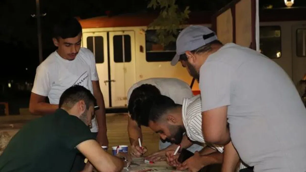 Konya’da ‘Saadet’li gençlerden fidan kampanyası