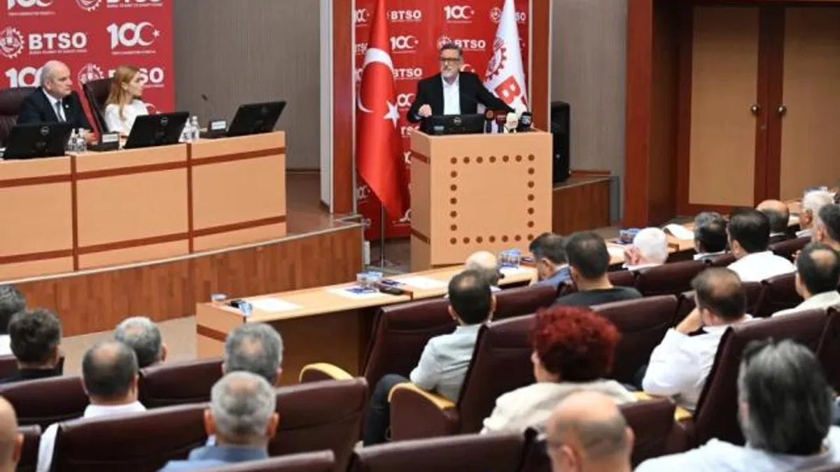 BTSO Temmuz Ayı Meclis Toplantısı gerçekleştirildi