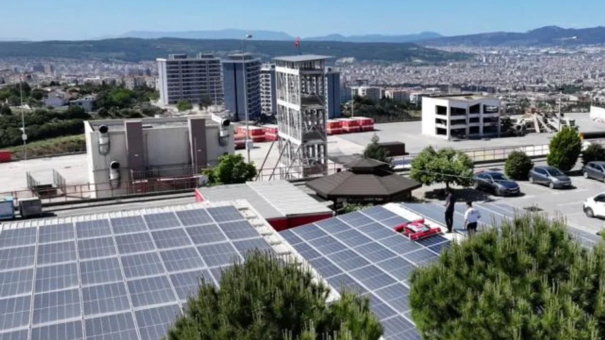 İzmir GES’le yıllık 13 milyon TL tasarrufta