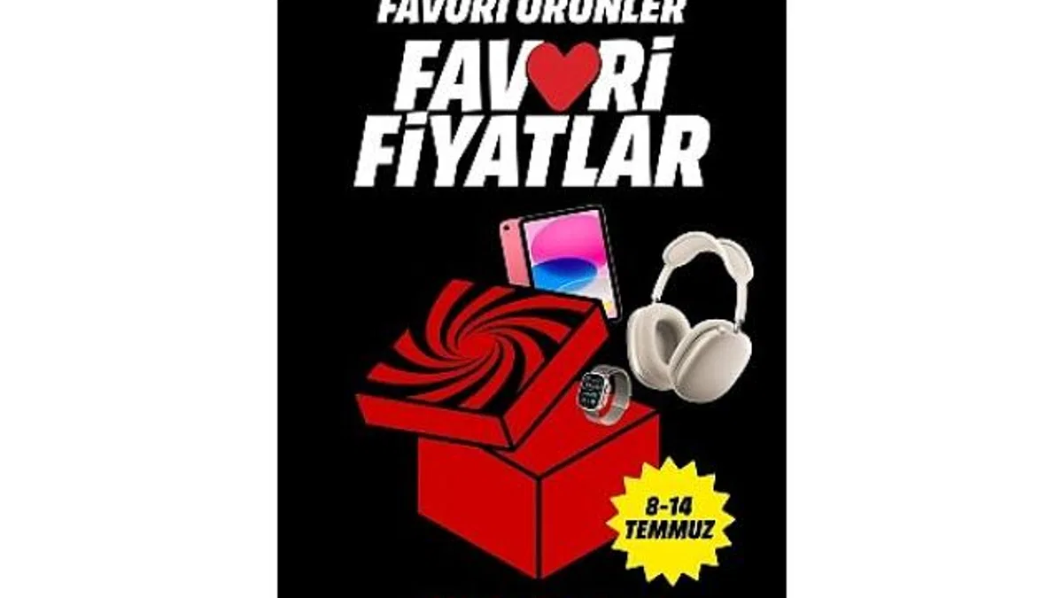 Favori Ürünler Favori Fiyatlarla 14 Temmuz’a kadar MediaMarkt’ta!
