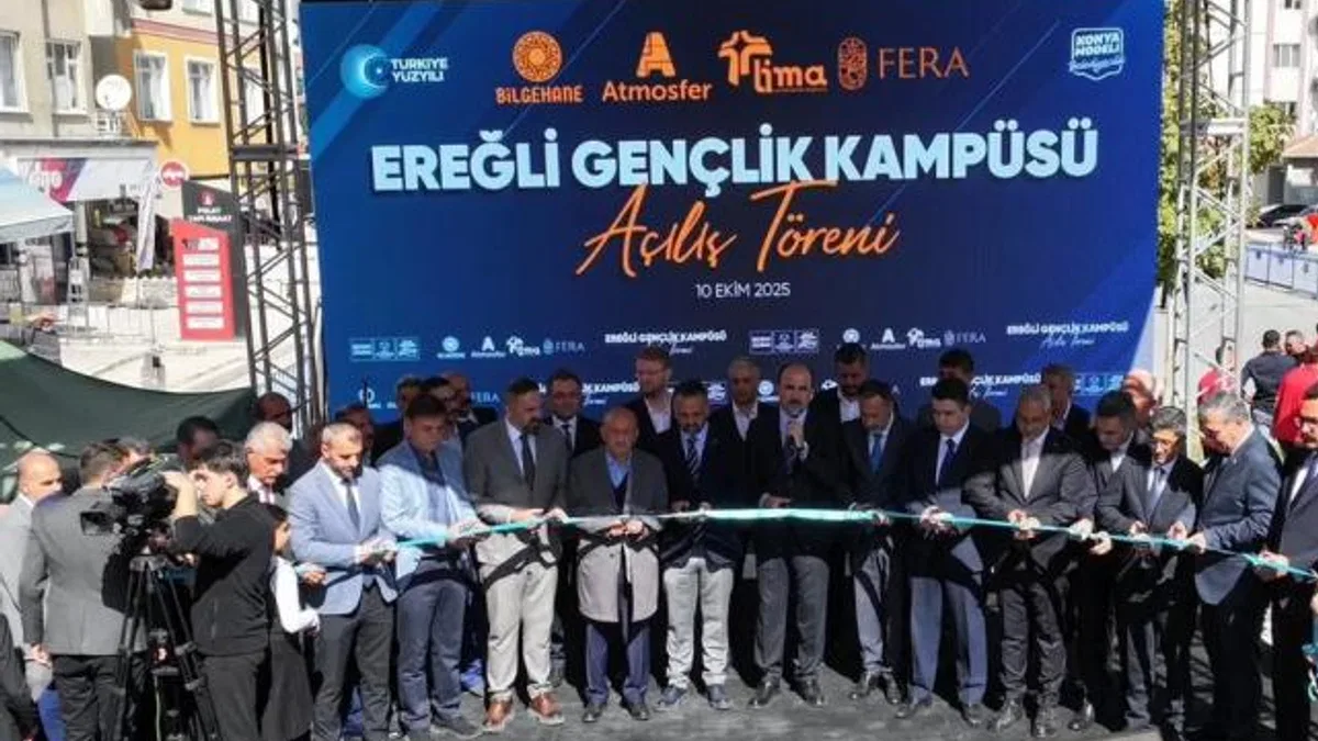 Konya Ereğli’de gençliğe yeni merkez