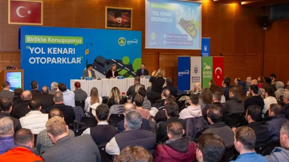 Bursa’da ‘yol kenarı otoparkları’ konuşuldu