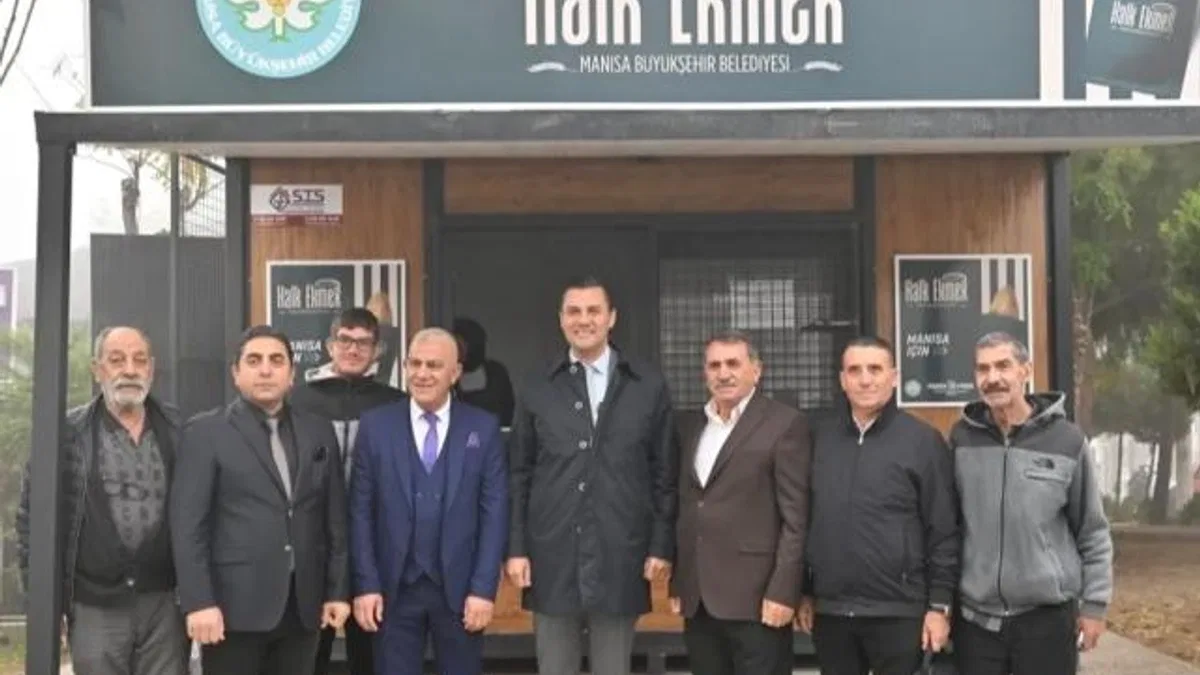 Manisa’da yeni Halk Ekmek büfesi
