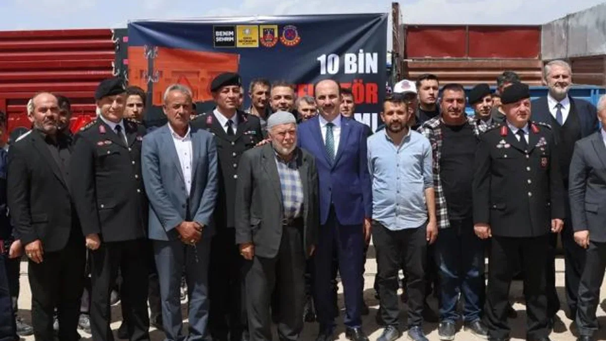 ‘Reflektör Tak, Görünür Ol’ projesi ile çiftçilere 10 bin adet reflektör dağıtılacak