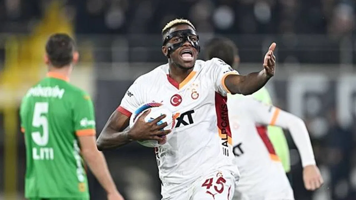 Corendon Alanyaspor 1-2 Galatasaray (Maç Sonucu) Aslan Alanya’da Hata Yapmadı!