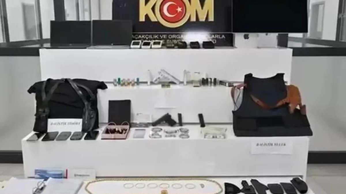 Adıyaman’da silahlı suç örgütüne operasyon: 22 gözaltı