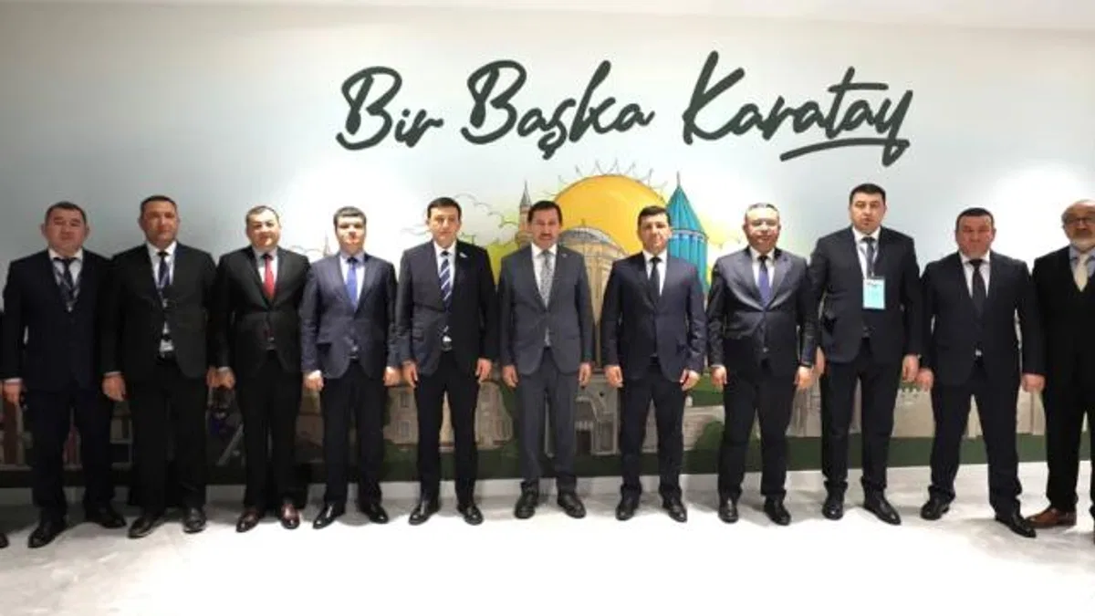 Özbekistanlı heyetten Başkan Kılca’ya ziyaret