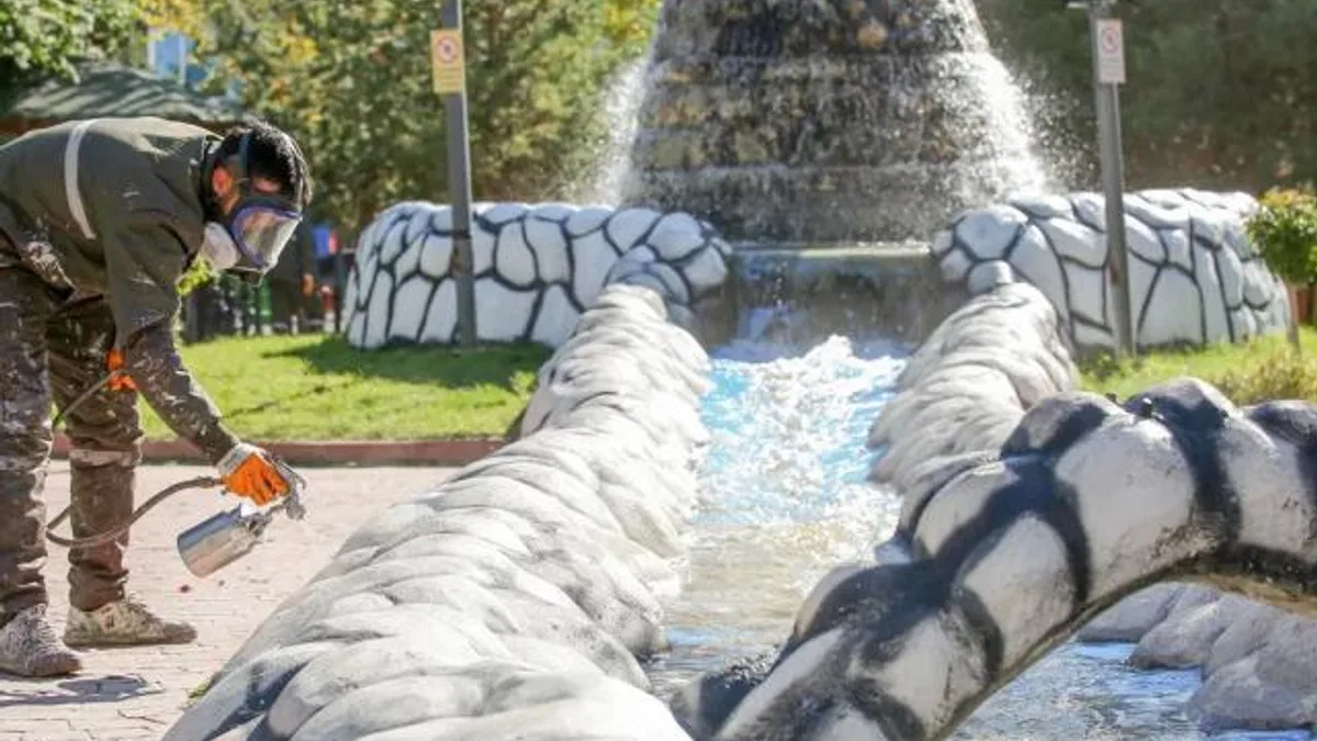 Keçiören’in parkları yenileniyor