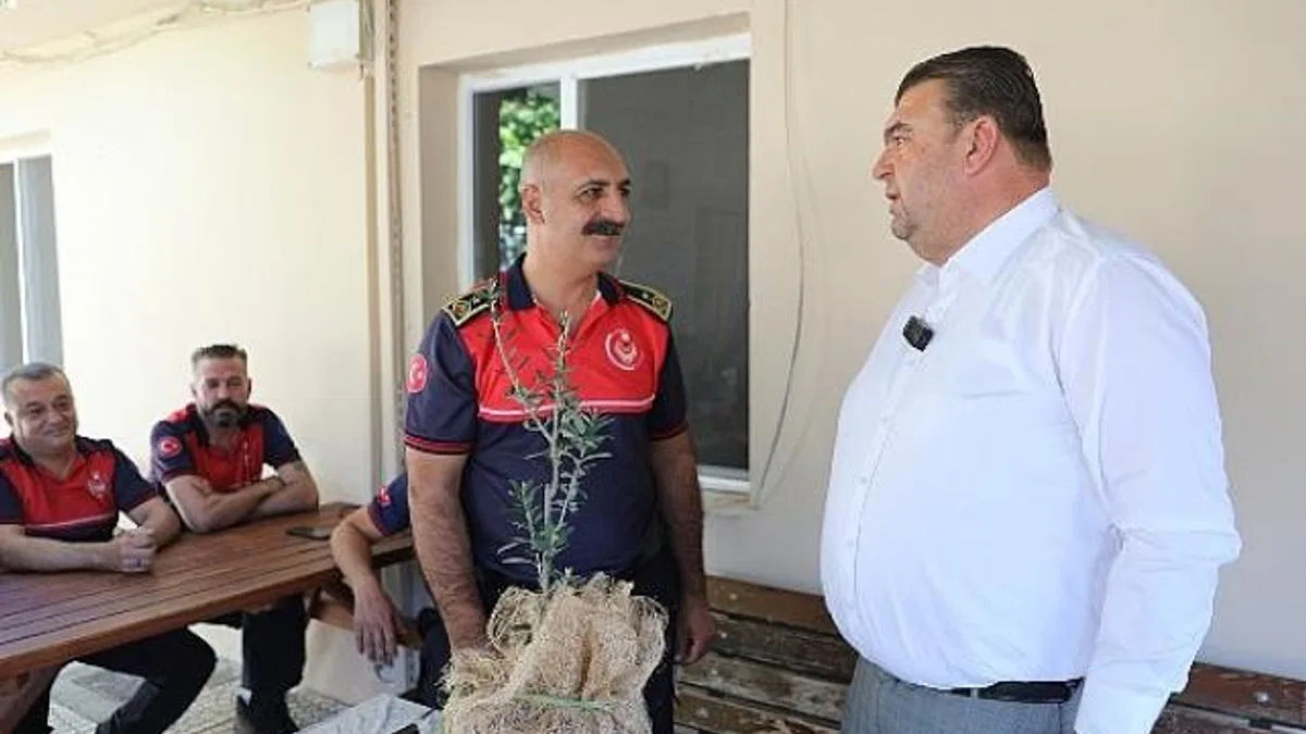 Başkan Yetişkin’den İtfaiye Haftası’nda anlamlı ziyaret