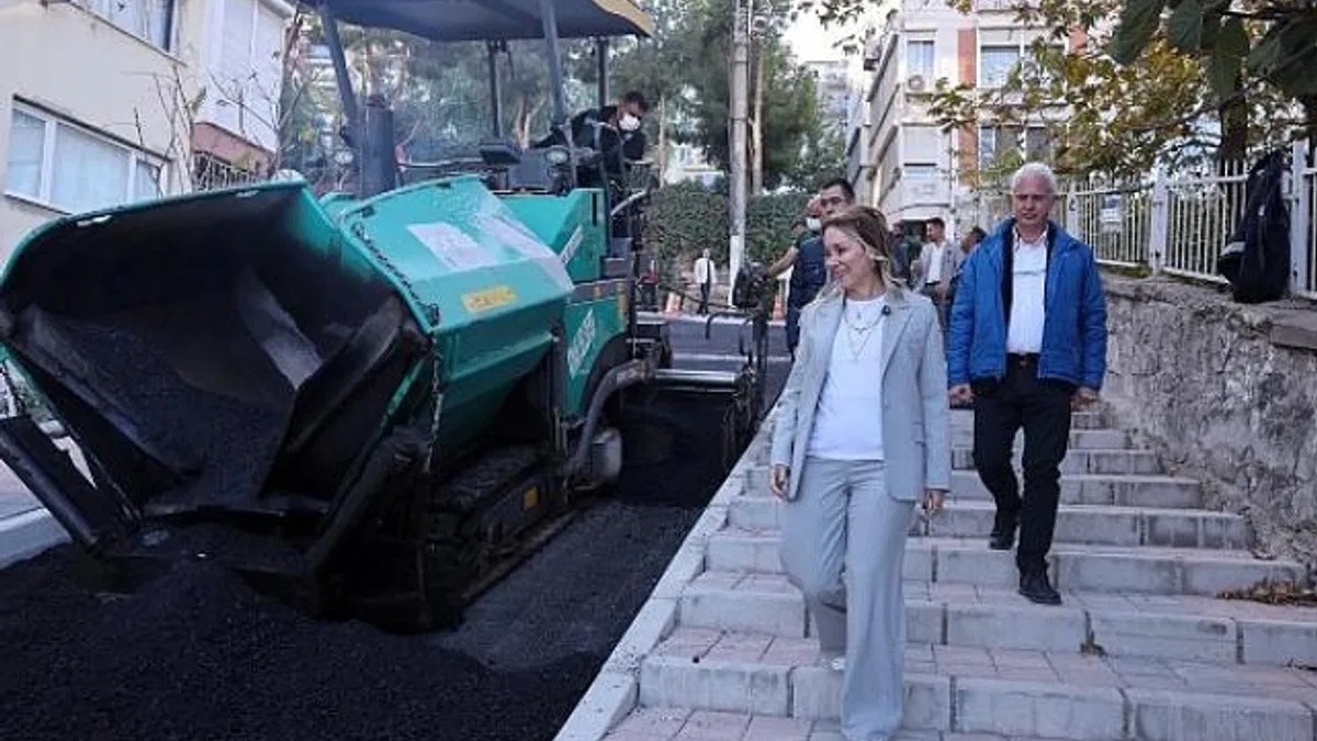 Konak’ın sokakları yenileniyor