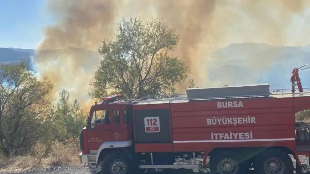 Bursa İtfaiyesi iki ayda 2 bin 862 olaya müdahale etti