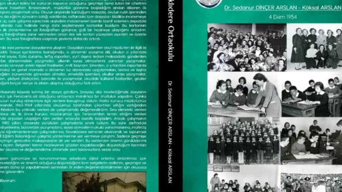 Ankara Çankaya’daki tarihi okulun arşivi kitaplaştırıldı