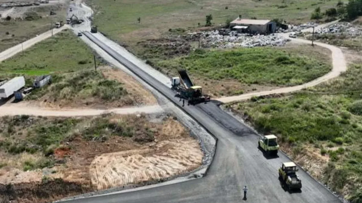 Kocaeli’de Gebze Kirazpınar’da üstyapı atağı