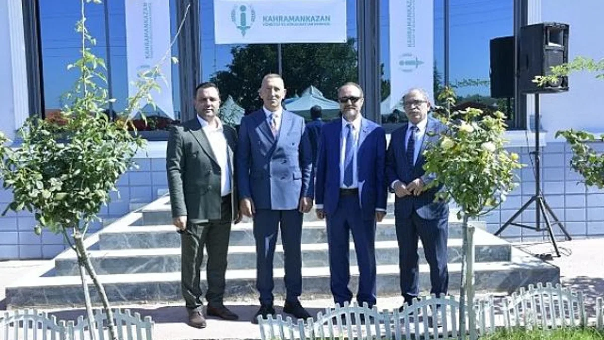Kahramankazan’lı bürokratlar kahvaltıda buluştu.