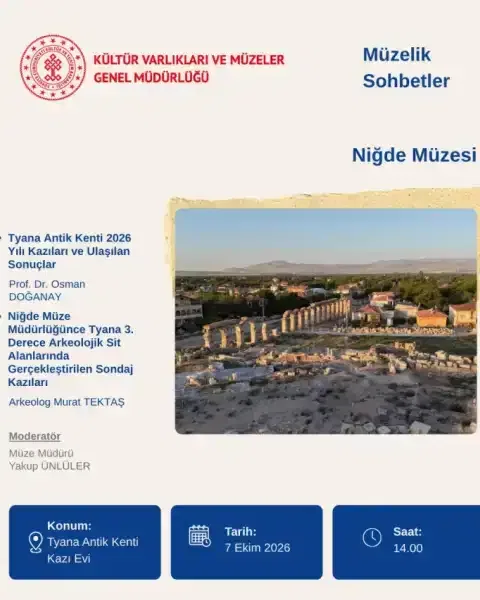 Müzelik sohbetler ekim ayında altı farklı müzede başlıyor
