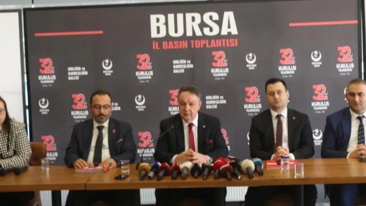 BBP 32’nci yılında Bursa’da gazetecilerle buluştu
