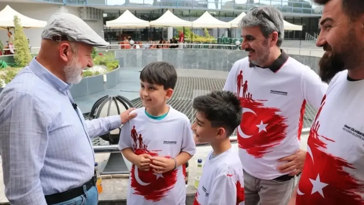 Kayseri Kocasinan’da baba ile çocuk satran çta buluştu
