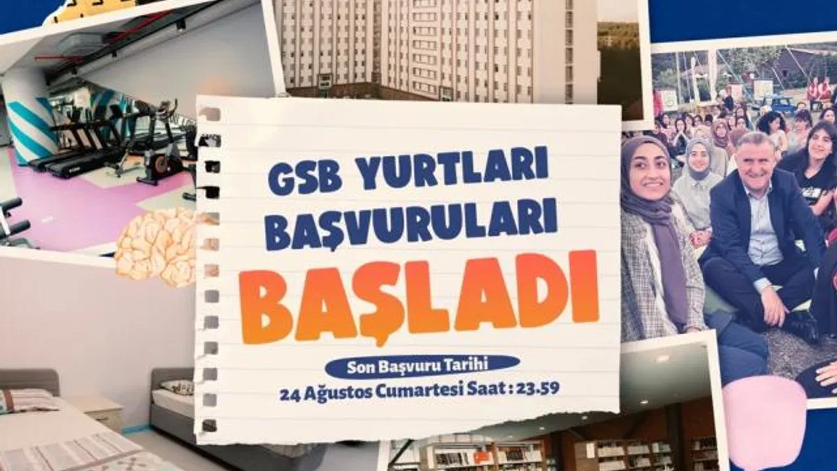 Bakan Bak duyurdu… Yurt başvuruları başladı