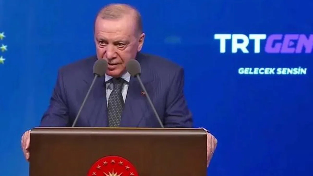 Cumhurbaşkanı Erdoğan TRT’nin ‘Genç’ kanalını açtı