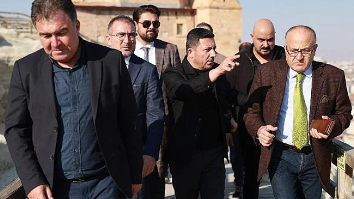 Türkmenistan’ın Ankara Büyükelçisi Mekan İshanguliyev, Kayaşehir’i Gezdi