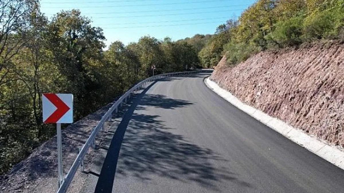 Gebze Mudarlı köy yoluna yeni üstyapı