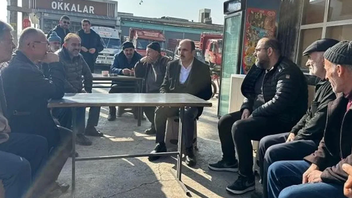 Uğur İbrahim Altay Konya esnafıyla buluştu