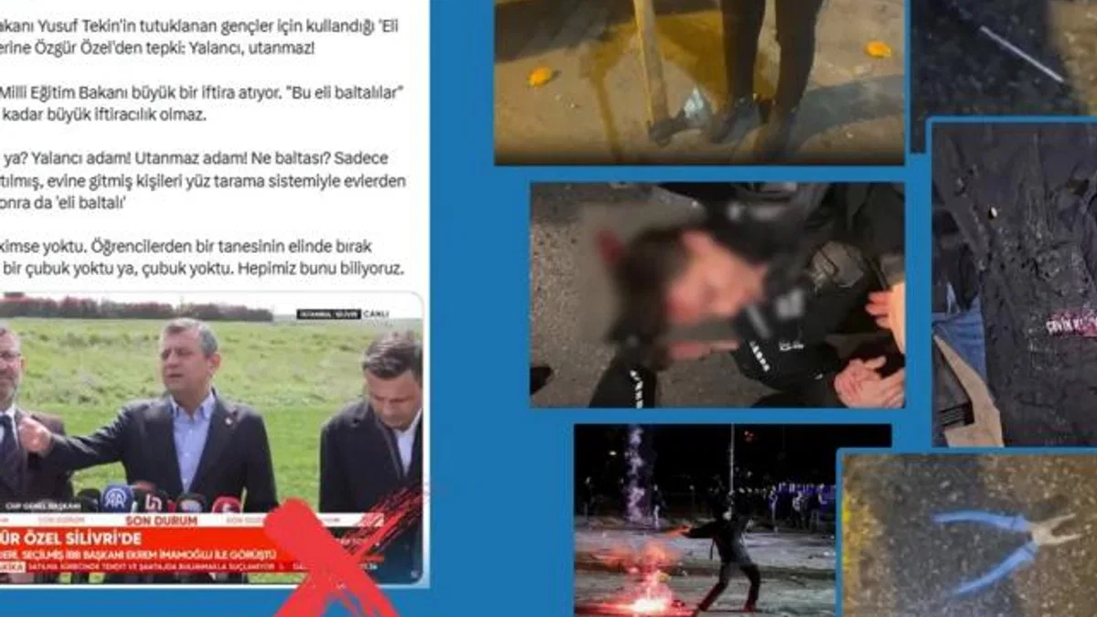 İstanbul’daki sokak olaylarıyla ilgili dezenformasyon iddiaları çürütüldü