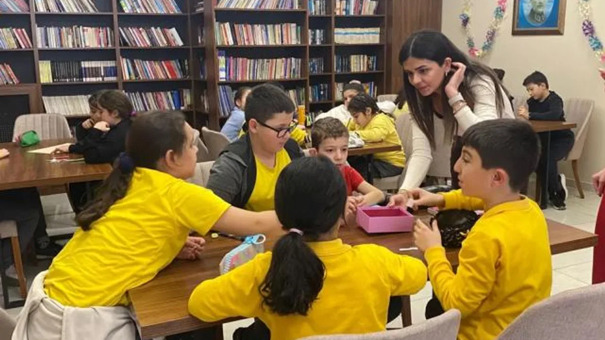 İstanbul’da Maltepeli çocuklar hayallerini kâğıda döktü
