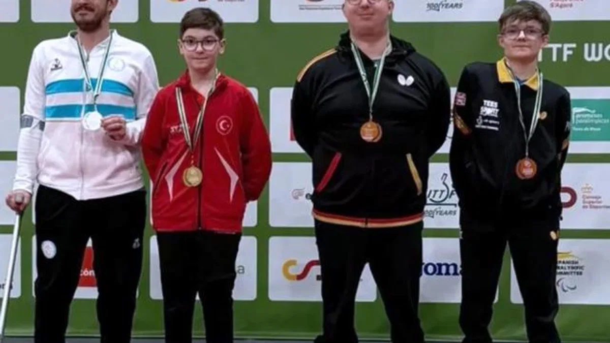 Konya Karataylı sporcu Tahir Efe Şahin Avrupa şampiyonu