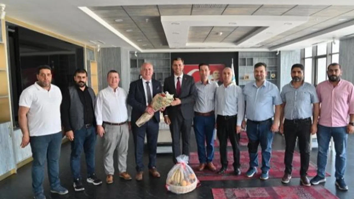 Pazarcılar Odası’ndan Başkan Zeyrek’e ziyaret