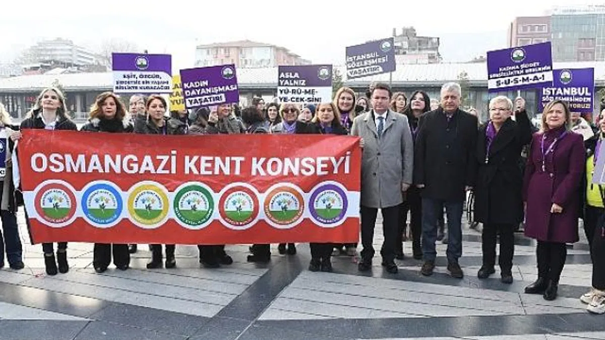 Başkan Aydın: “Hayattan kadın çıktığında geriye bir şey kalmıyor”