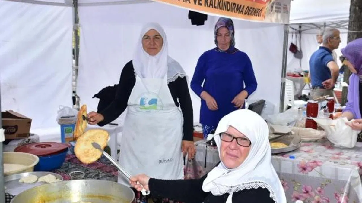 Bursa’da kadın emeği gastronomiye güç kattı