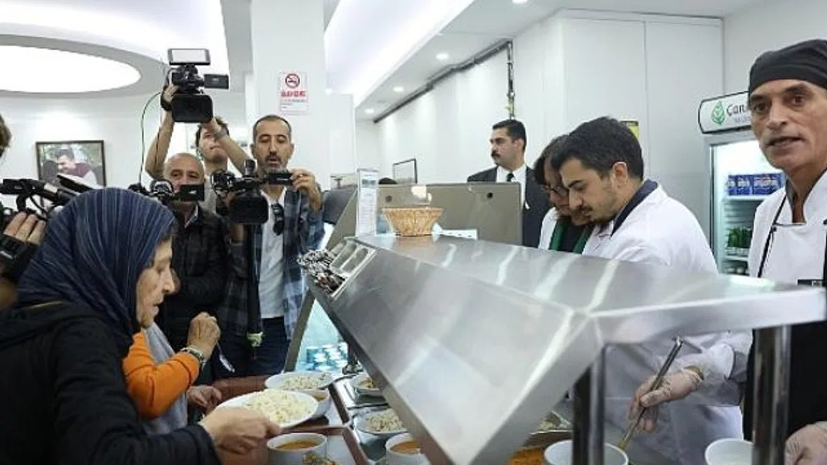 Çankaya’dan bir ilk daha… Çankaya Kent Lokantası açıldı