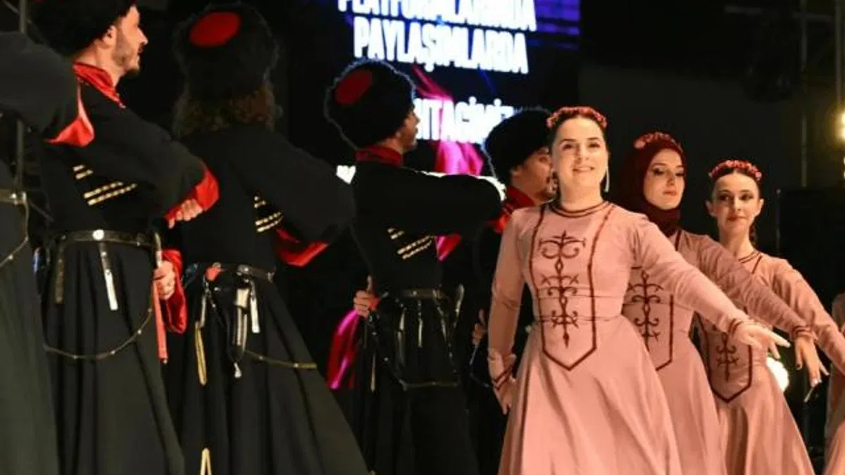 Balıkesir Orhanlı Çerkes Festivali’nde coşku ve birlik rüzgarı esti