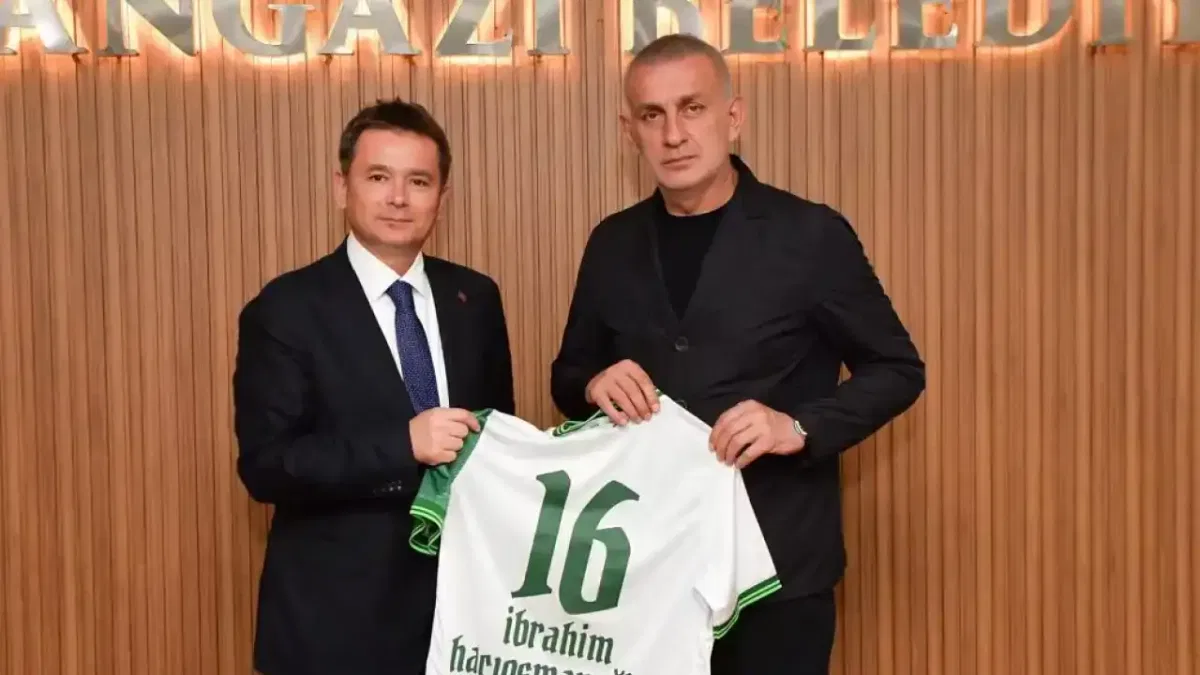 TFF Başkanı İbrahim Hacıosmanoğlu Osmangazi’de konuk oldu