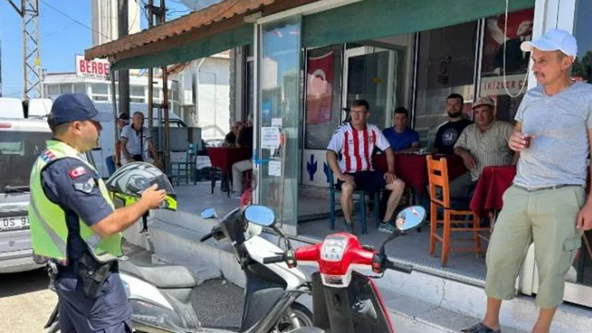 Edirne Jandarması’ndan motosiklet sürücülerine uyarı!