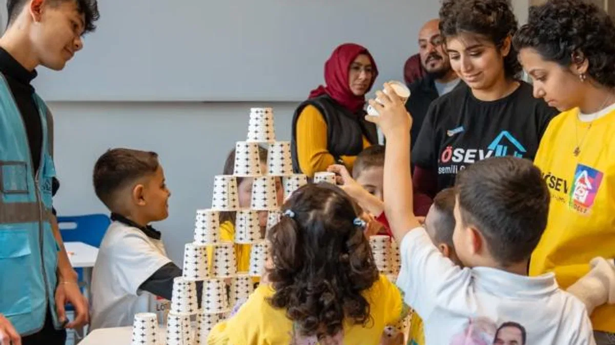 LSV öğrencileri Lösev Köy Enstitüsü’ nde bir araya geldi