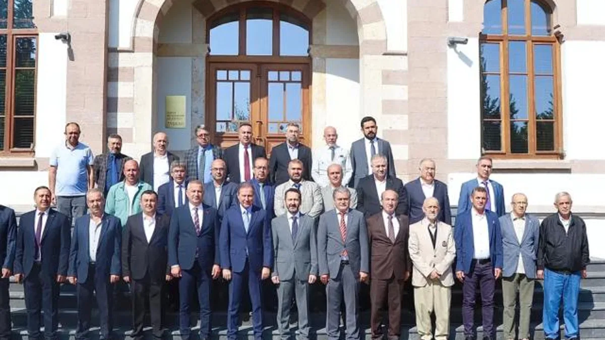 Konya Esnaf Odaları Birliği’nden Büyüşehir’e ‘Ahilik’ ziyareti