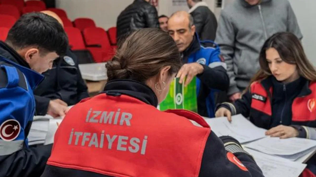 İzmir İtfaiyesi’ne 154 memur alınacak