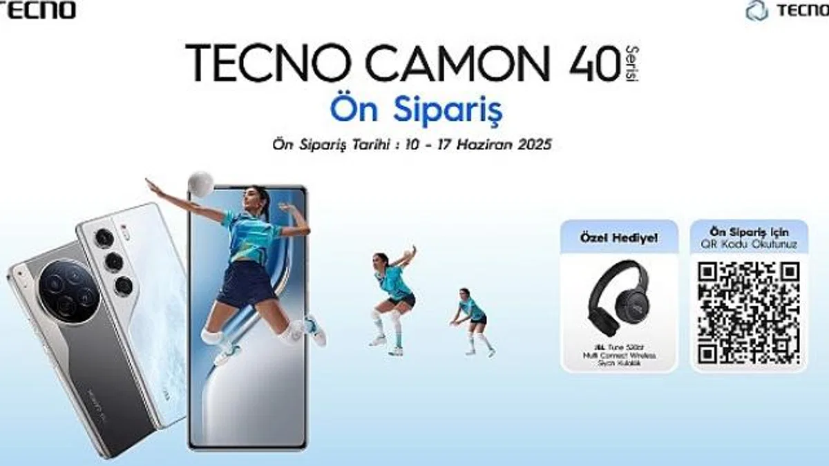 TECNO CAMON 40 Premier 5G ve CAMON 40, TECNO Türkiye’nin resmi web sitesi üzerinden ön siparişe açıldı!