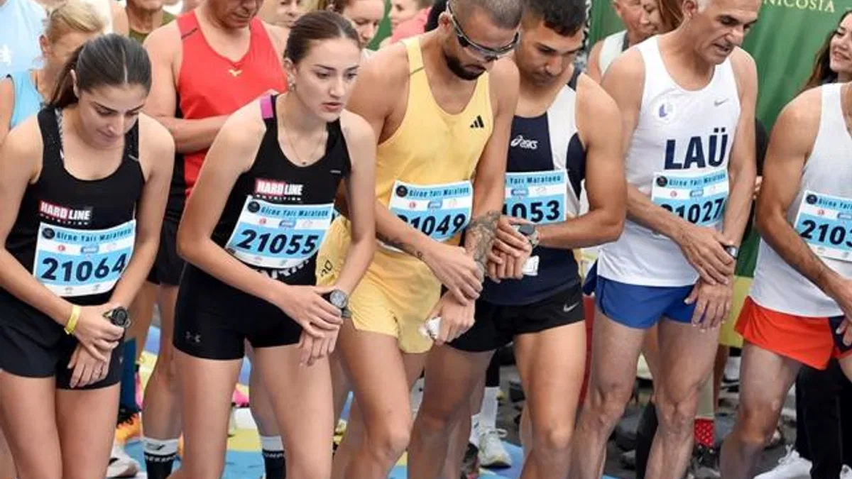 Girne Yarı Maratonu’nda adımlar dayanışmaya attı