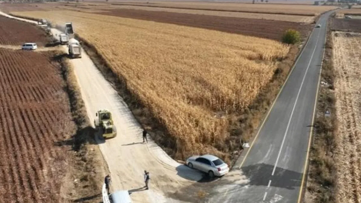 Büyükşehir, Suruç kırsalında yol konforunu artırıyor
