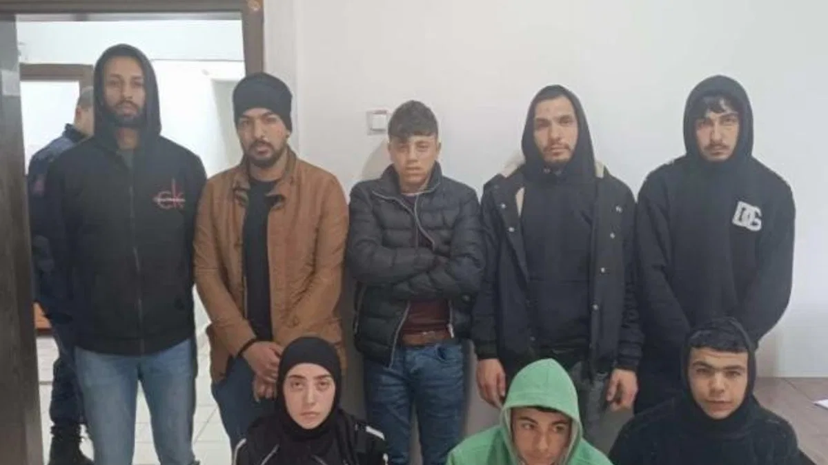 Edirne’de 11 göçmen yakalandı