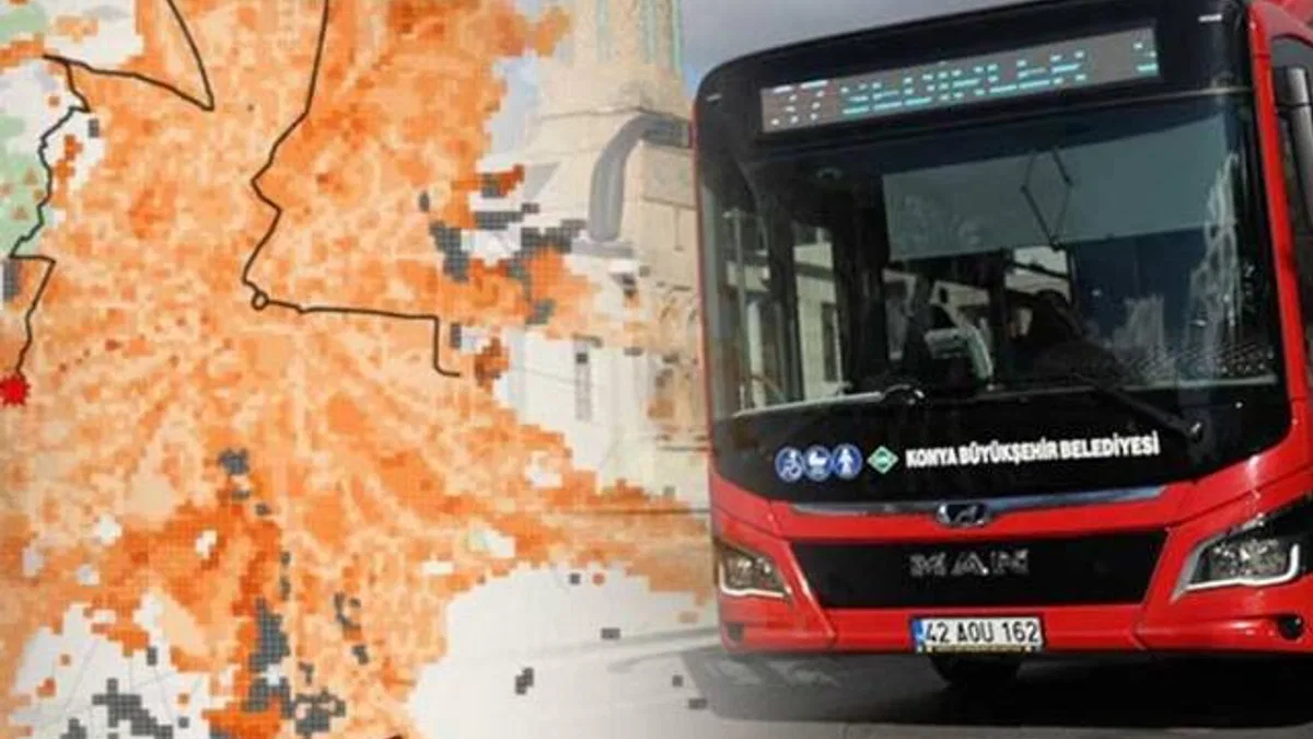 Konya toplu ulaşımda örnek şehir